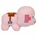 JINX MINECRAFT HAPPY EXPLORER SADDLE PIG PLIŠASTA IGRAČA