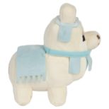 JINX MINECRAFT HAPPY EXPLORER BABY LLAMA PLIŠ WHITE/BABY BLUE