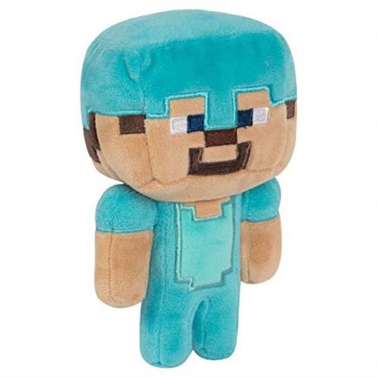 JINX MINECRAFT HAPPY EXPLORER DIAMOND STEVE PLIŠASTA IGRAČA