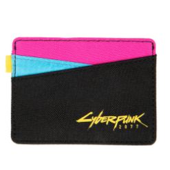 JINX Cyberpunk 2077 Kitsch Style Denarnica Black/Pink/Blue