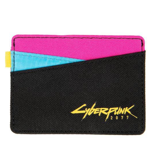 JINX Cyberpunk 2077 Kitsch Style Denarnica Black/Pink/Blue