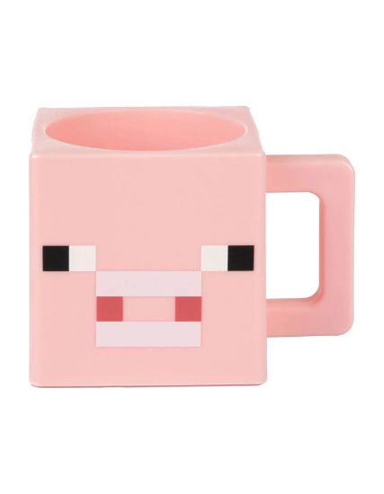 JINX Minecraft pig face skodelica