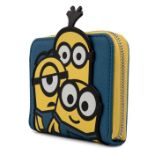 LOUNGEFLY MINION TRIPLE MINION BELLO ZIP AROUND DENARNICA