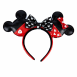 LOUNGEFLY DISNEY MICKEY AND MINNIE VALENTINES TRAK ZA LASE