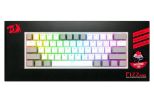 REDRAGON FIZZ RAINBOW K617 RGB MEHANSKA TIPKOVNICA BELA/SIVA - RDEČA STIKALA