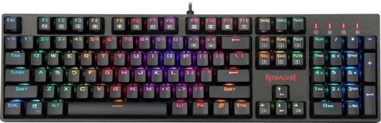 REDRAGON SURARA K582 RGB MEHANSKA TIPKOVNICA, RJAVA STIKALA