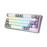 REDRAGON CASTOR K631WG-RGB TIPKOVNICA - RDEČA STIKALA