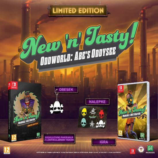 Oddworld: New 'n' Tasty - Limited Edition (Nintendo Switch)