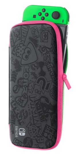 NINTENDO SWITCH CARRYING CASE & SCREEN PROTECTOR SPLATOON 2 EDITION torbica in zaščitno steklo