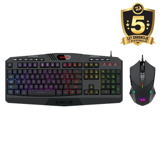 REDRAGON COMBO HARPE K503P RGB & M601 SET (2in1)