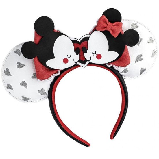 LOUNGEFLY DISNEY HEARTS MINNIE TRAK ZA LASE