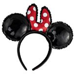 LOUNGEFLY DISNEY MINNIE MOUSE BALLOON EARS WITH BOW TRAK ZA LASE