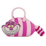 LOUNGEFLY DISNEY ALICE IN WONDERLAND CHESHIRE CAT APPLIQUE CROSS BODY TORBA