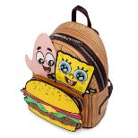 LOUNGEFLY SPONGEBOB CRABBY PATTY GROUP MINI NAHRBTNIK