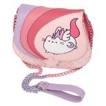 LOUNGEFLY PUSHEEN UNICORN OMBRE CHAIN STRAP CROSS BODY TORBA