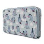 LOUNGEFLY DISNEY EEYORE AOP ZIP AROUND DENARNICA