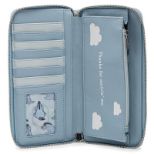 LOUNGEFLY DISNEY EEYORE AOP ZIP AROUND DENARNICA