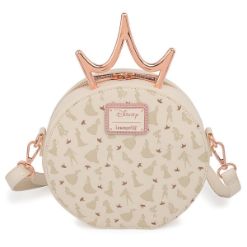 LOUNGEFLY DISNEY ULTIMATE PRINCESS METAL CROWN TORBA