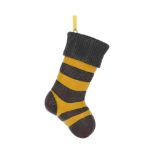 NEMESIS NOW HARRY POTTER HUFFLEPUFF STOCKING VISEČI OKRASEK