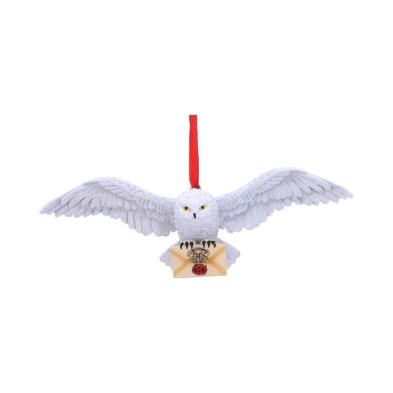 NEMESIS NOW HARRY POTTER HEDWIG HANGING ORNAMENT 13CM OKRASEK