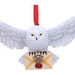 NEMESIS NOW HARRY POTTER HEDWIG HANGING ORNAMENT 13CM OKRASEK