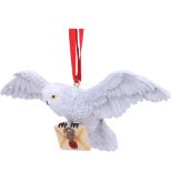 NEMESIS NOW HARRY POTTER HEDWIG HANGING ORNAMENT 13CM OKRASEK