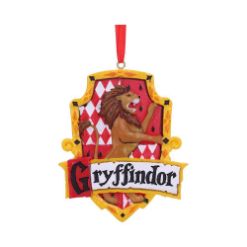 NEMESIS NOW HARRY POTTER GRYFFINDOR CREST OKRASEK 8CM