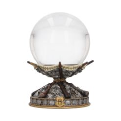 NEMESIS NOW HARRY POTTER WAND CRYSTAL BALL & HOLDER 16CM 