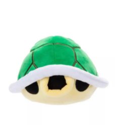 NINTENDO SUPER MARIO PLUSH GREEN SHELL WITH SOUND EFFECT 15 CM PLIŠ