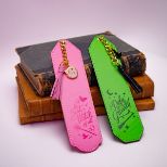 NOBLE COLLECTION - GLINDA AND ELPHABA BOOKMARK SET