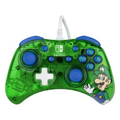 PDP NINTENDO SWITCH WIRED CONTROLLER ROCK CANDY MINI - LUIGI