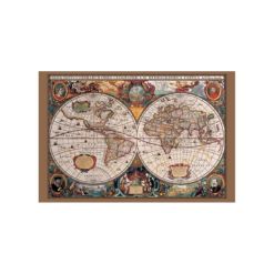 Pyramid 17TH CENTURY WORLD MAP MAXI plakat