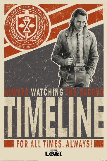 Pyramid LOKI (TIMELINE) MAXI POSTER plakat