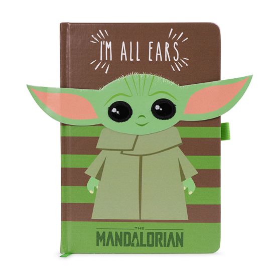 Pyramid STAR WARS: THE MANDALORIAN (I'M ALL EARS GREEN) NOVELTY NOTEBOOK beležka