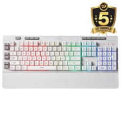 REDRAGON SHIVA K512 RGB WHITE tipkovnica bele barve