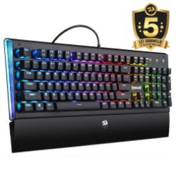 REDRAGON K569 ARYAMAN RGB GAMING MEHANSKA ŽIČNA TIPKOVNICA - RDEČA STIKALA