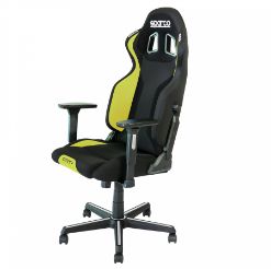 SPARCO GRIP gaming stol črno - rumene barve