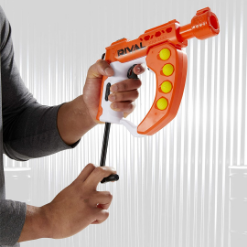 NERF- RIVAL CURVE SHOT FLEX XXI-100 BLASTER