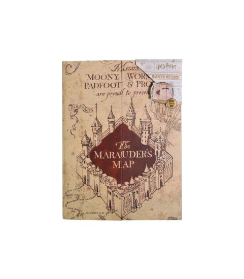 BLUE SKY HARRY POTTER MARAUDERS MAP A5 BELEŽNICA