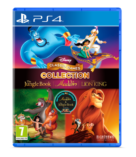 Disney Classic Games Collection: The Jungle Book, Aladdin, & The Lion King (Playstation 4)