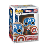 FUNKO POP MARVEL: HOLIDAY- CAPTAIN AMERICA