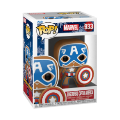 FUNKO POP MARVEL: HOLIDAY- CAPTAIN AMERICA