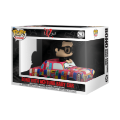 FUNKO POP RIDES SUPER DELUXE: U2 - AB CAR W/BONO