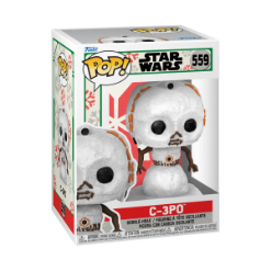 FUNKO POP: STAR WARS - HOLIDAY - C-3PO (SNWMN)