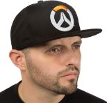 JINX OVERWATCH FRENETIC SNAPBACK HAT BLACK