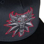 JINX THE WITCHER 3 BLACK WOLF SNAPBACK HAT BLACK