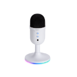 MARVO MIC-06 WH ŽIČNI MIKROFON RGB BELE BARVE