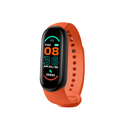 MOYE FIT PRO M6 SMART BAND pametna zapestnica - oranžne barve