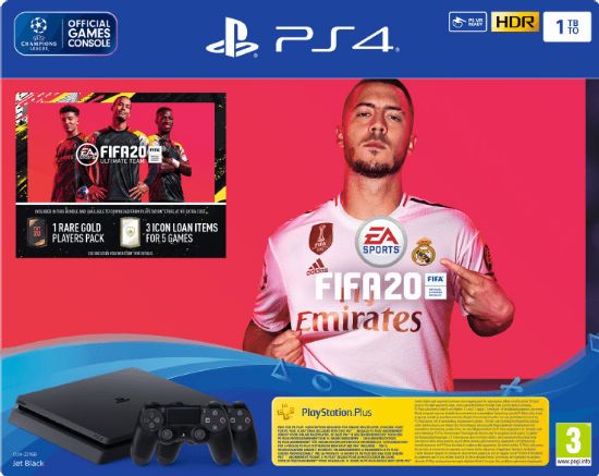 Igralna konzola PS4 1TB + Fifa 20 + dodatni kotroler