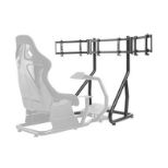 SPAWN RACING SIMULATOR TRIPLE MONITOR FLOOR STAND